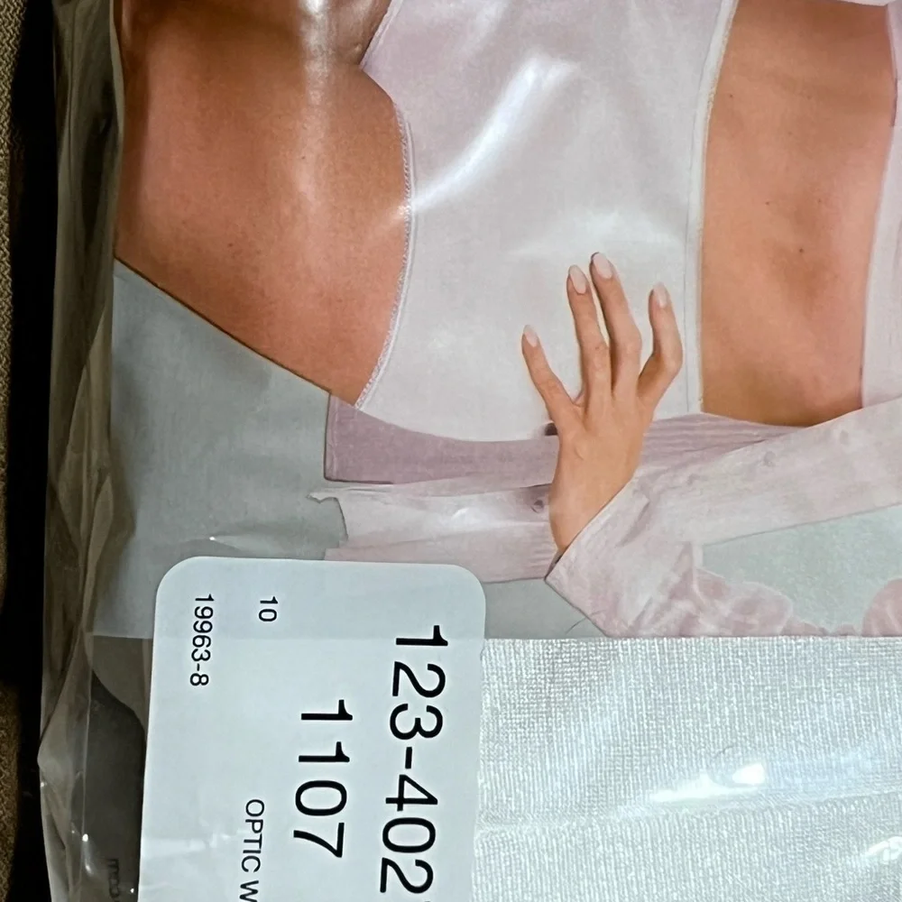 Underscore Nylon Briefs Panties Women 10 VTG‎ NOS Granny Underwear 3-Pack White